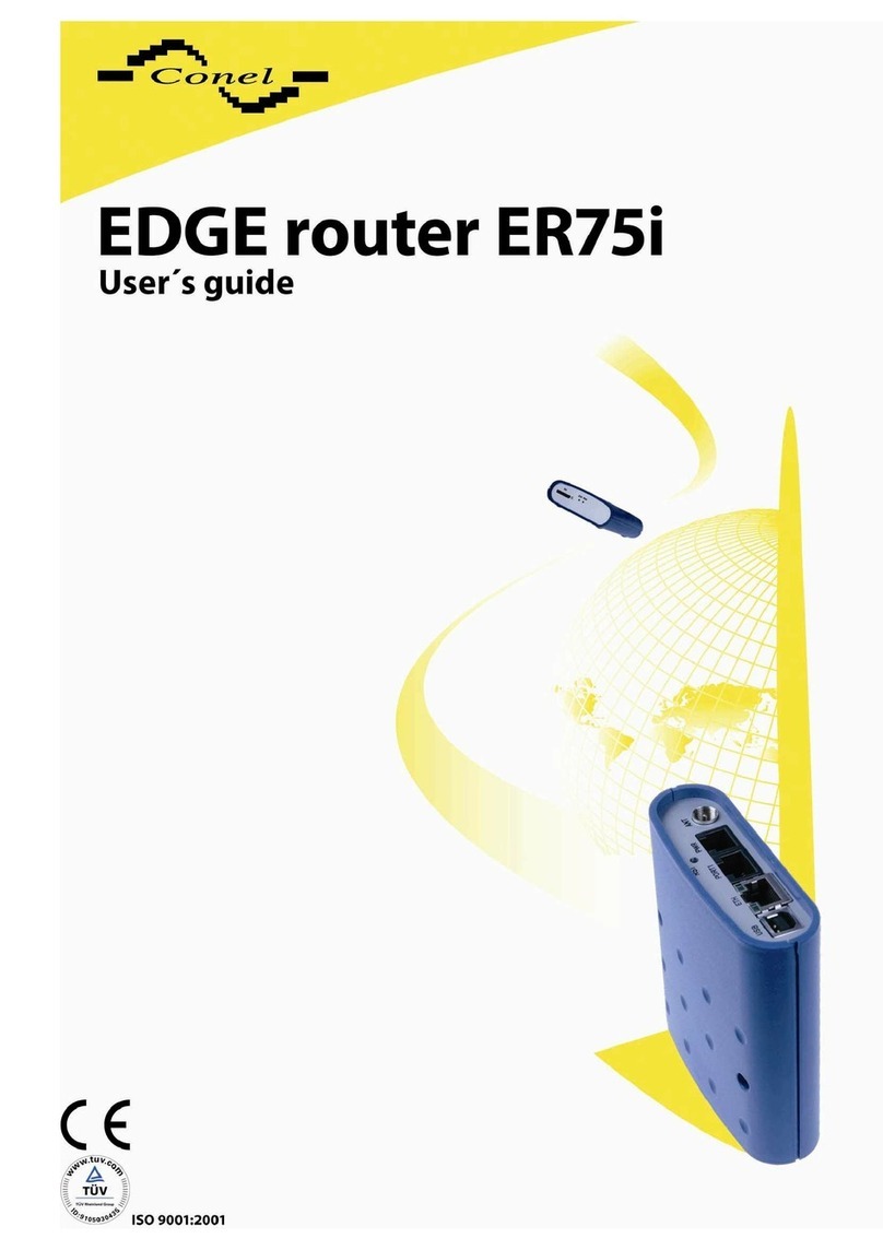 Conel EDGE ER75i User manual Conel EDGE ER75i User manual