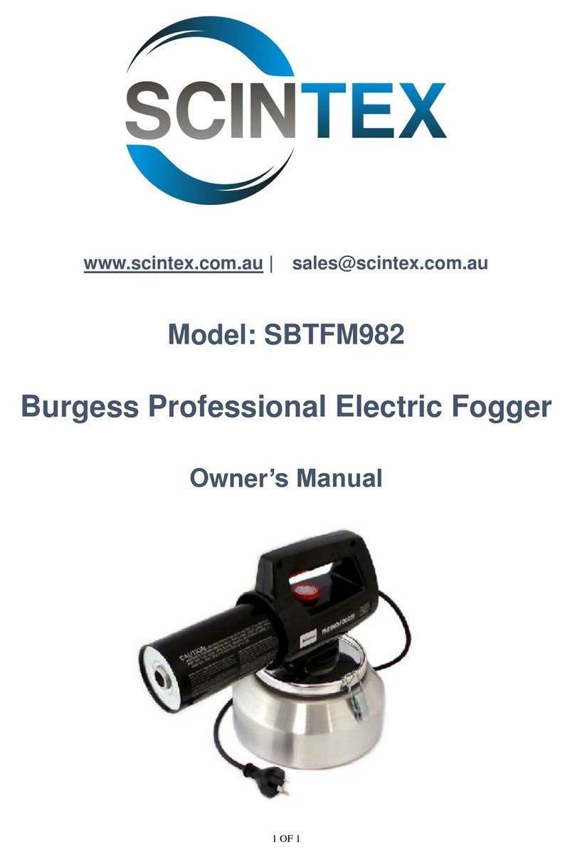 SCINTEX SBTFM982 owner's manual
