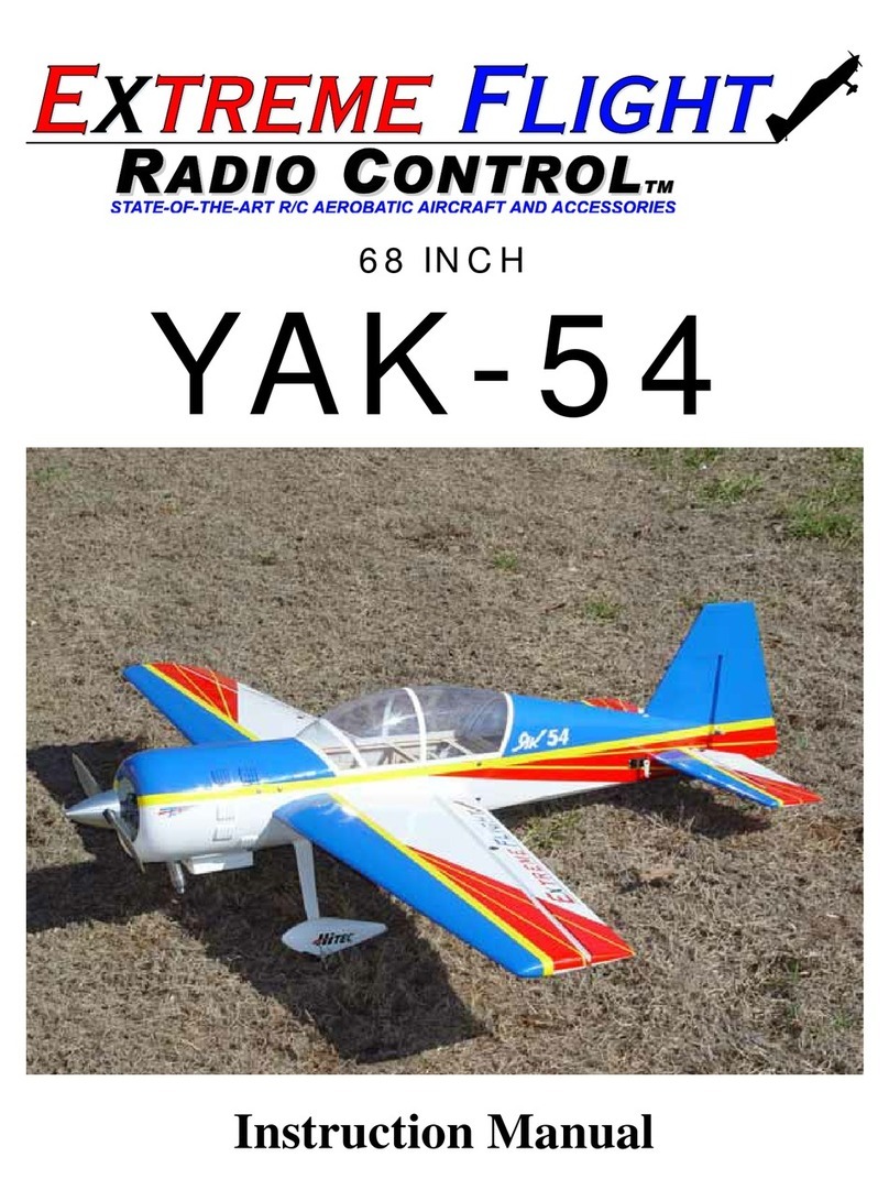 Extreme Flight RC YAK-54 instruction manual Extreme Flight RC YAK-54 instruction manual