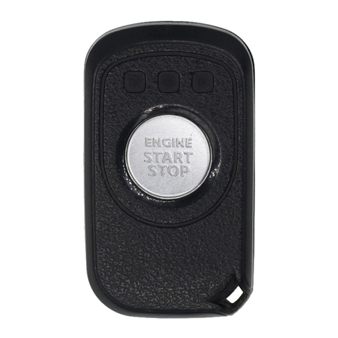 Kia RED301-2WAY User guide for key