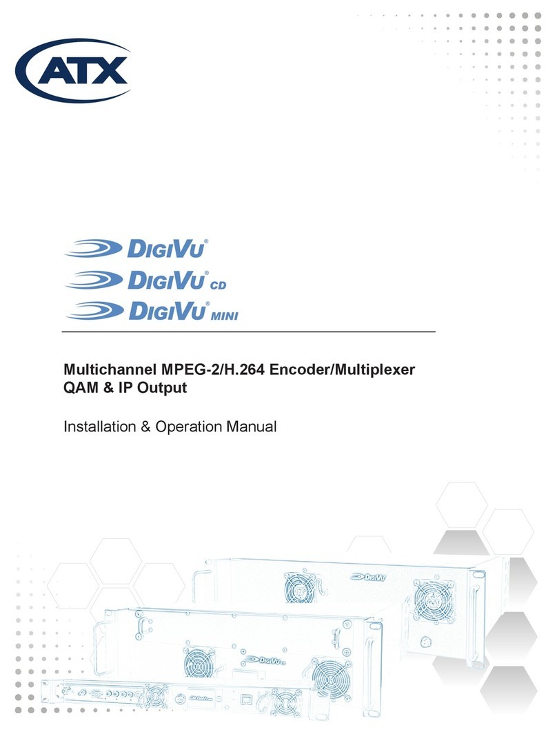 ATX DigiVu Installation & operation manual