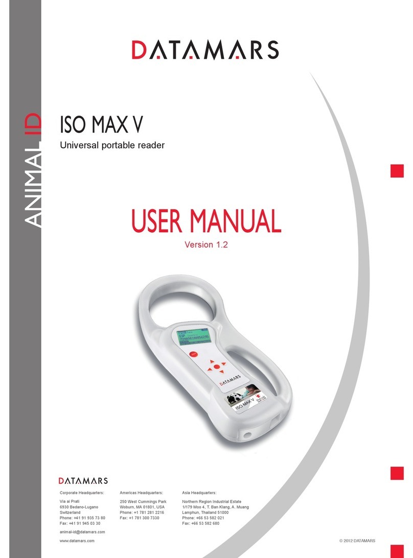Datamars ISO MAX V user manual
