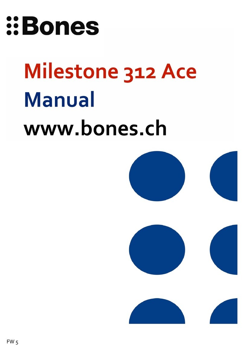Bones Milestone 312 Ace manual