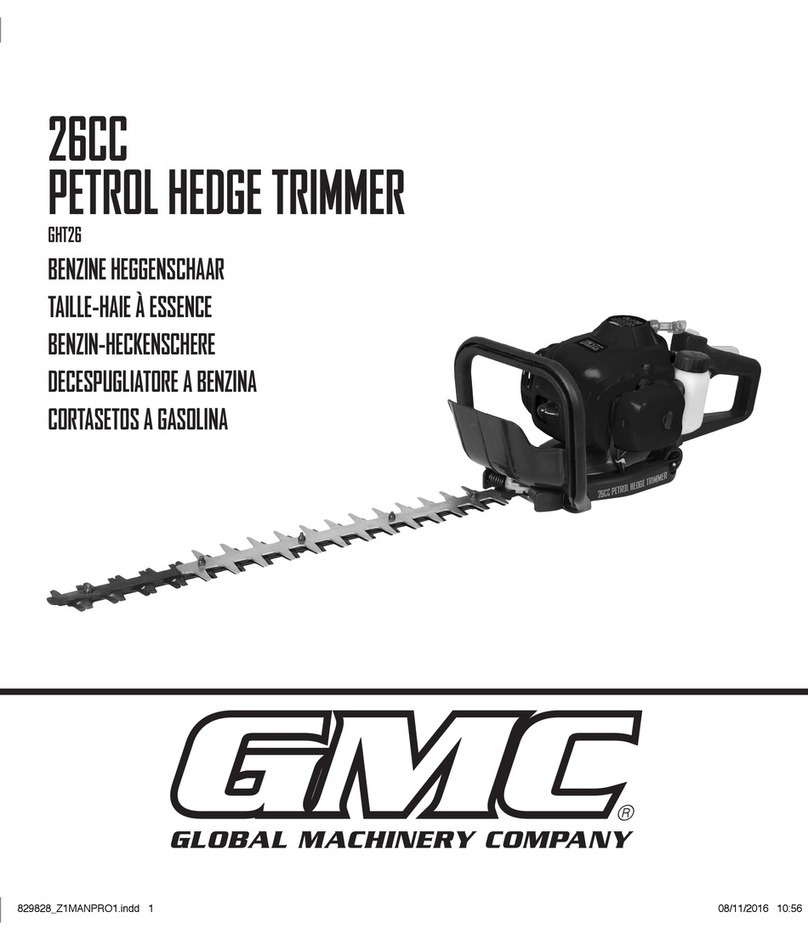 GMC GHT26 Original instructions