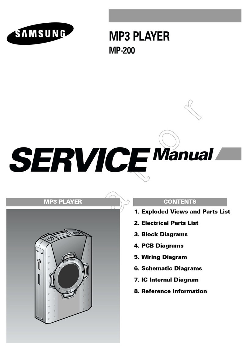 Samsung MP-200 User manual
