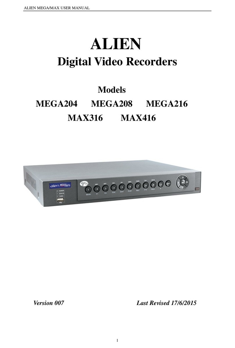 Alien MEGA204 user manual