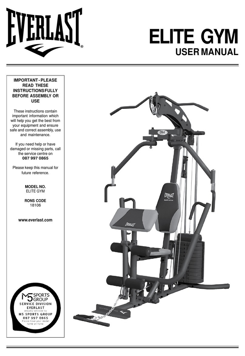 Everlast ELITE GYM user manual