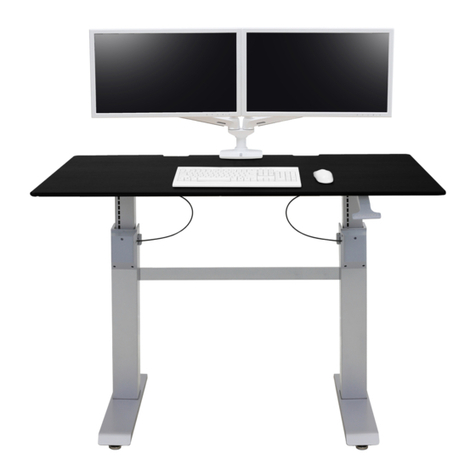 Ergotron WORKFIT-DL User manual Ergotron WORKFIT-DL User manual