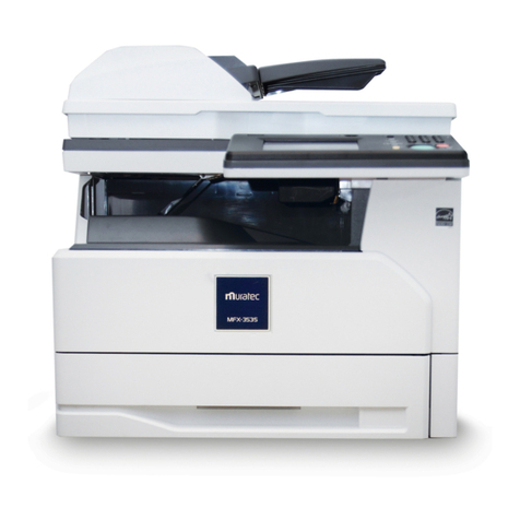 Muratec MFX-3595 Installation and operation manual