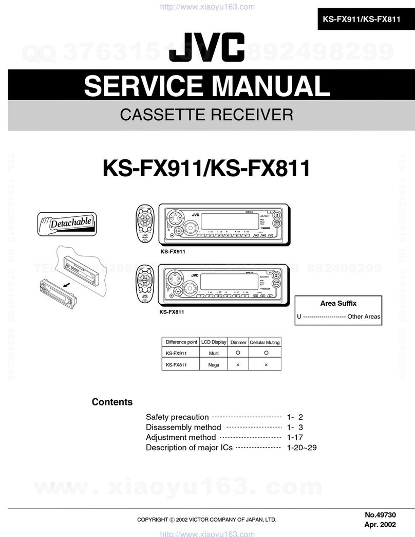 JVC KS-FX911 User manual