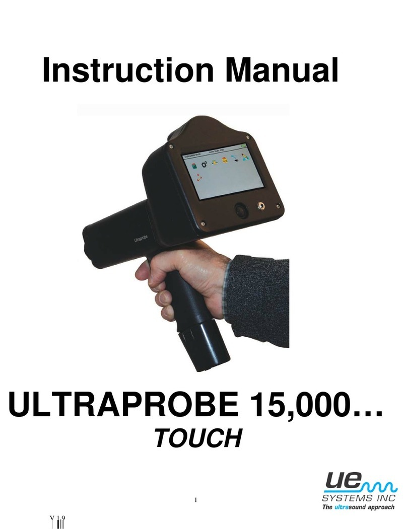 UE Systems Ultraprobe 15000 Touch User manual