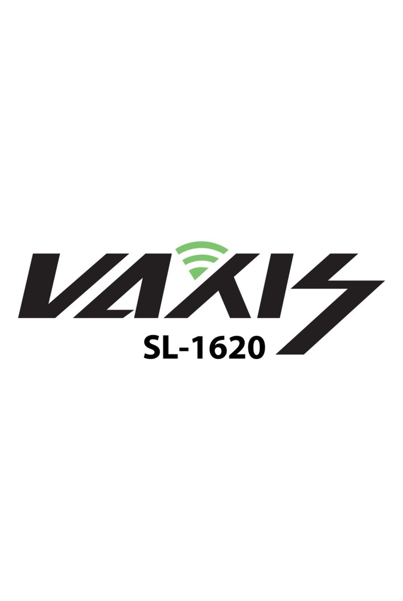 VAXIS SL-1620 user manual