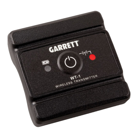 Garrett WT-1 user guide