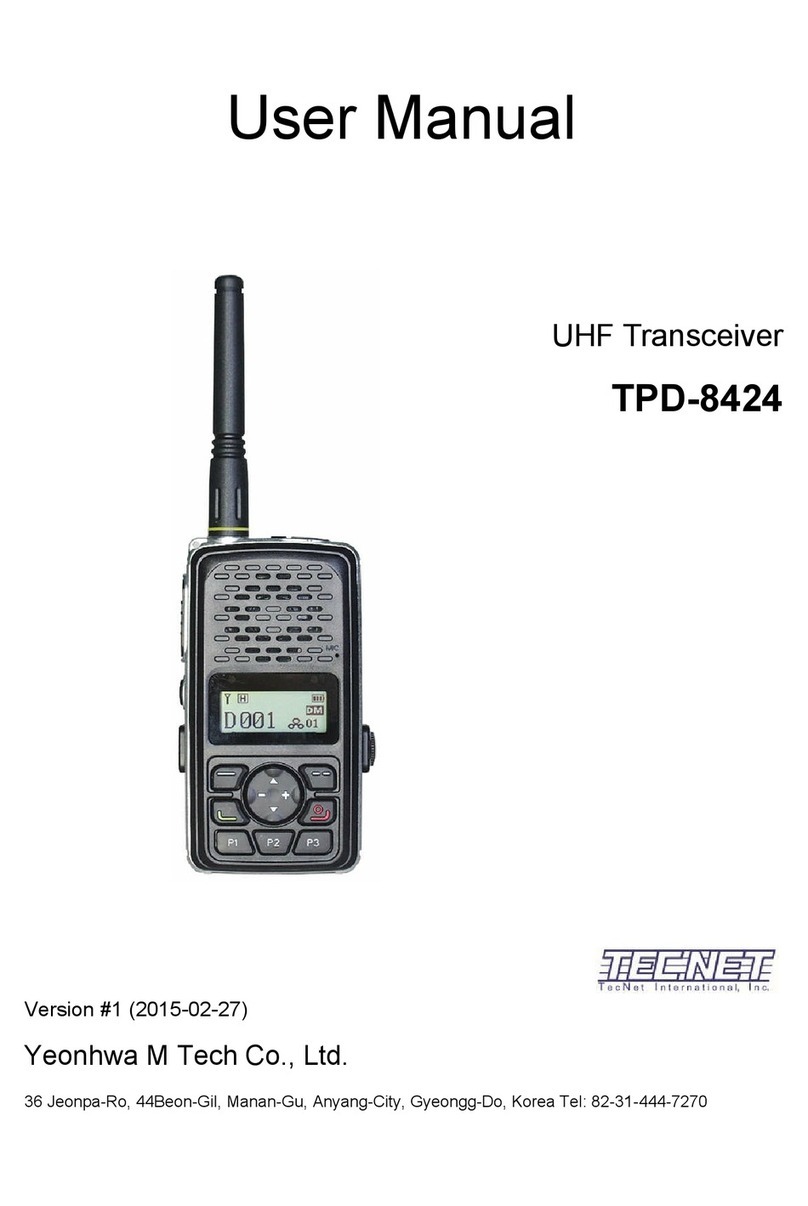 YEONHWA M TECH TPD-8424 User manual
