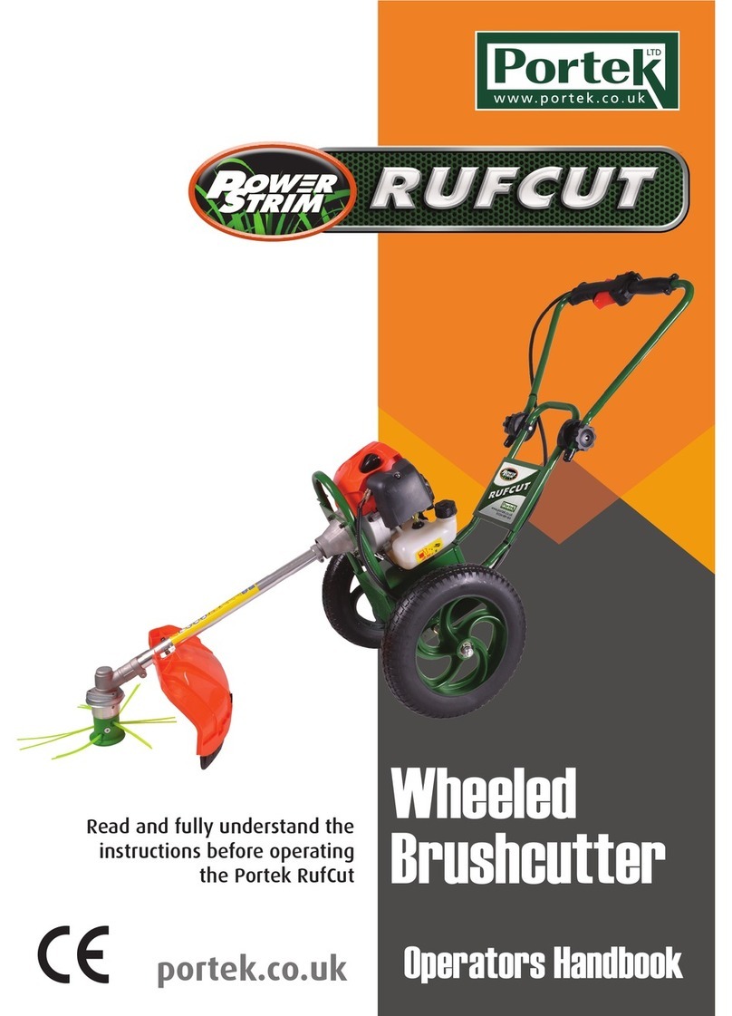 Portek Rufcut Operator's handbook