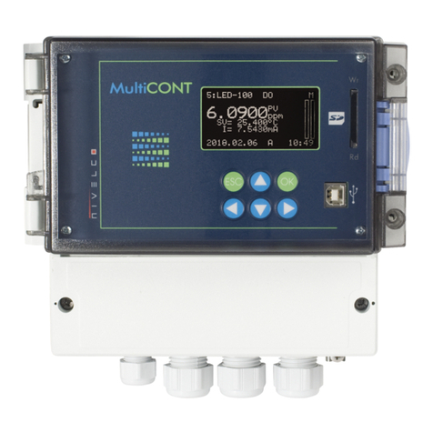 NIVELCO MultiCONT User and programming manual