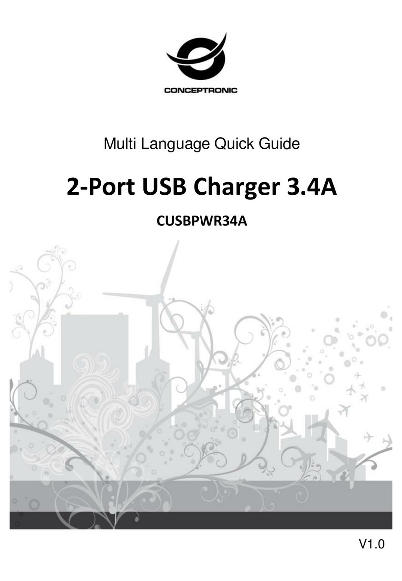 Conceptronic CUSBPWR34A User manual