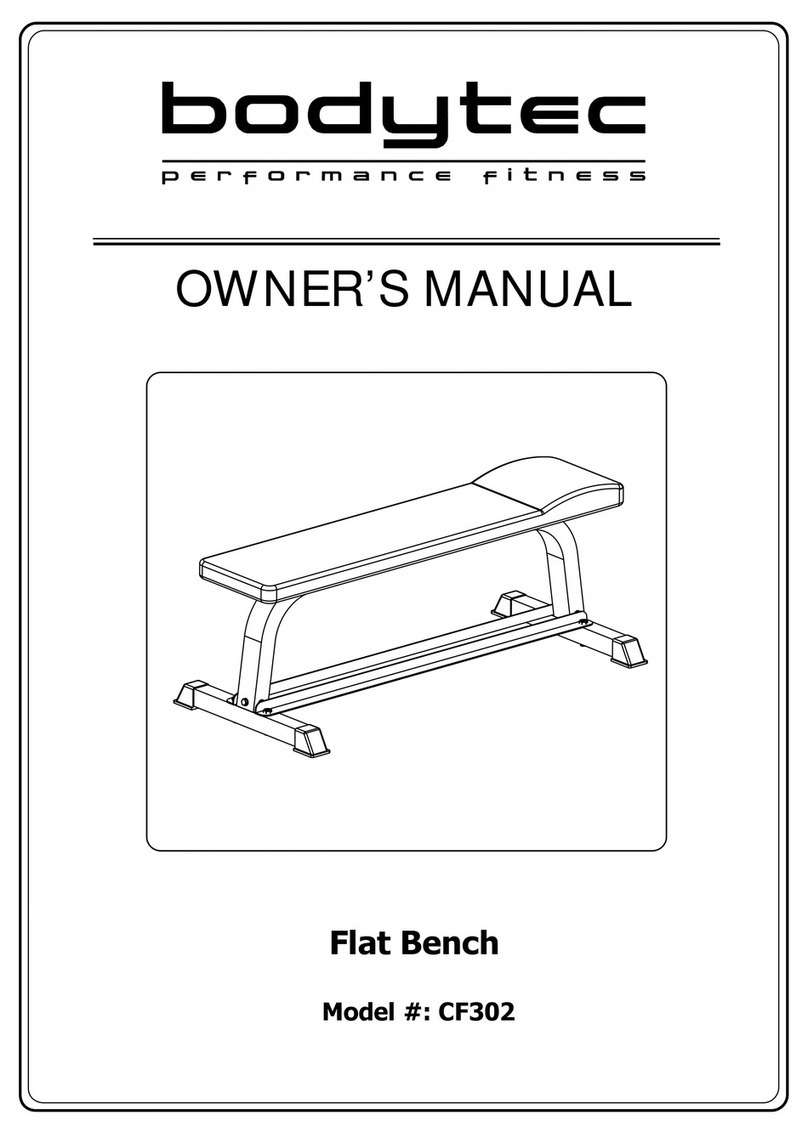 BODYTEC CF302 owner's manual