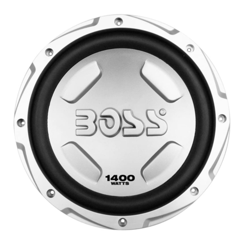 Boss Audio Systems CX122 User manual Boss Audio Systems CX122 User manual