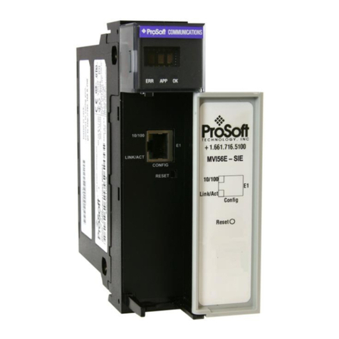 ProSoft Technology MVI56E-SIE User manual
