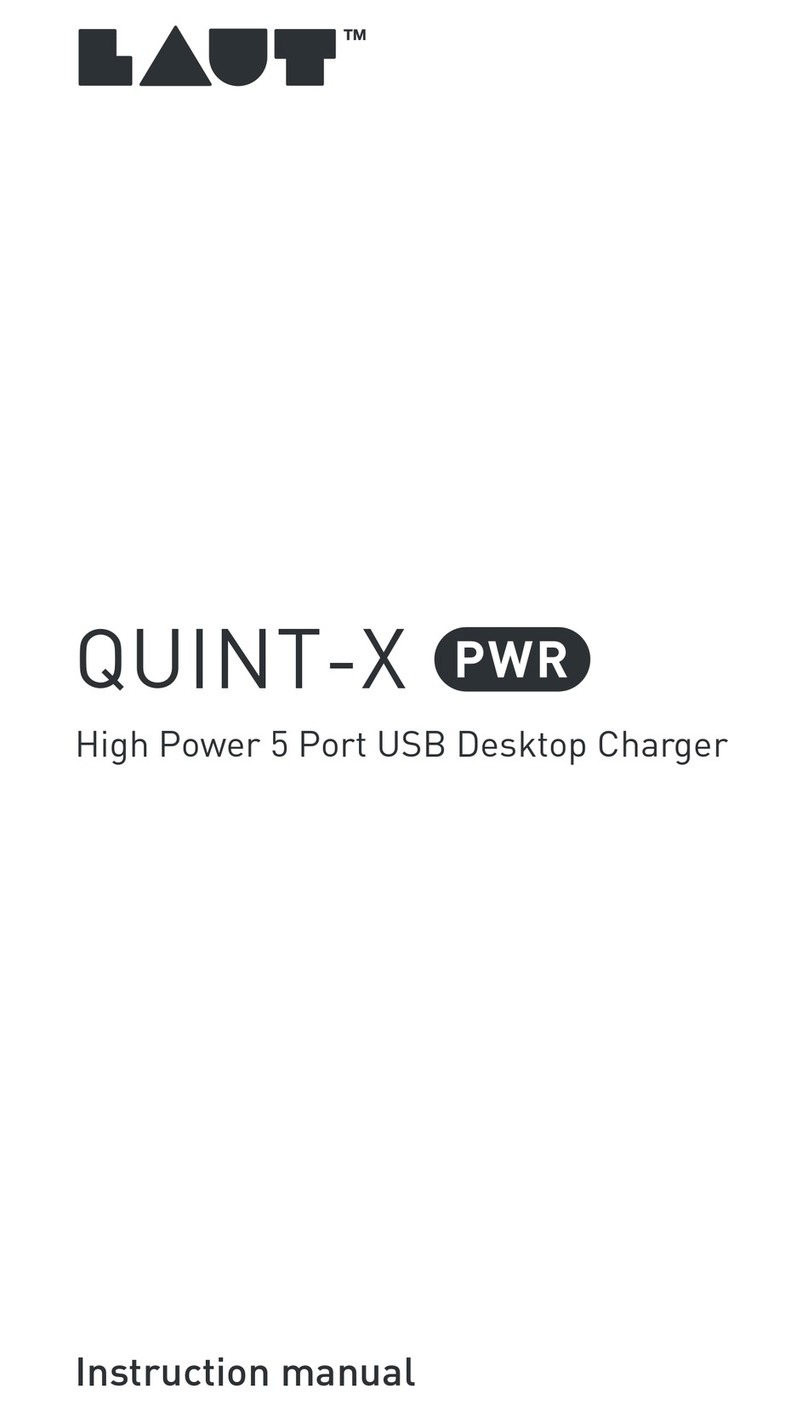 LAUT QUINT-X PWR instruction manual