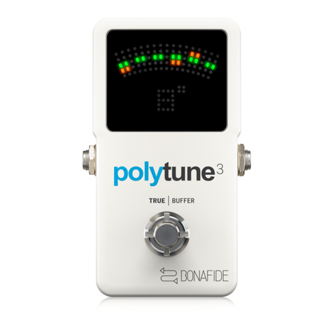 TC Electronic POLYTUNE 3 user manual