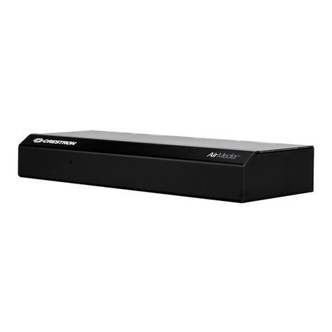 Crestron AM-100 AirMedia Operation guide