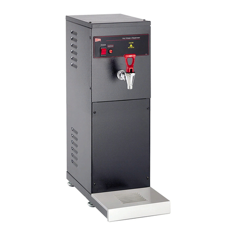 Cecilware HWD2 Operator's manual