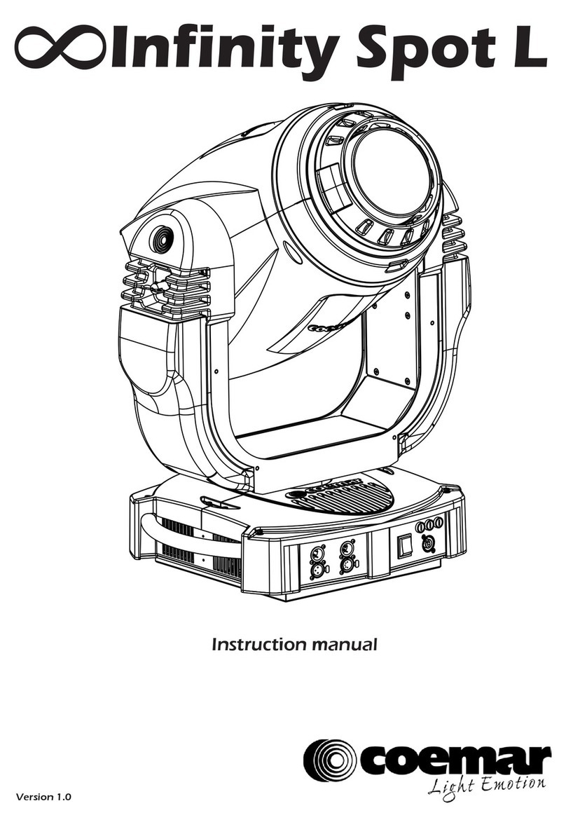 Coemar Infinity Spot L instruction manual