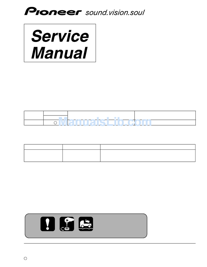 Pioneer PDU-50WX2 User manual