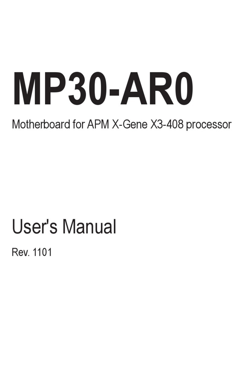 Gigabyte MP30-AR0 user manual