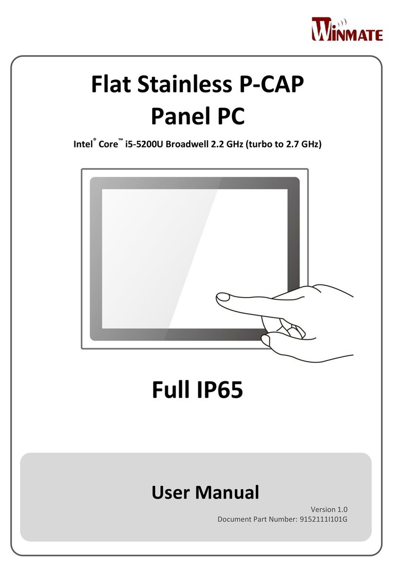 Winmate P-CAP SERIES User manual