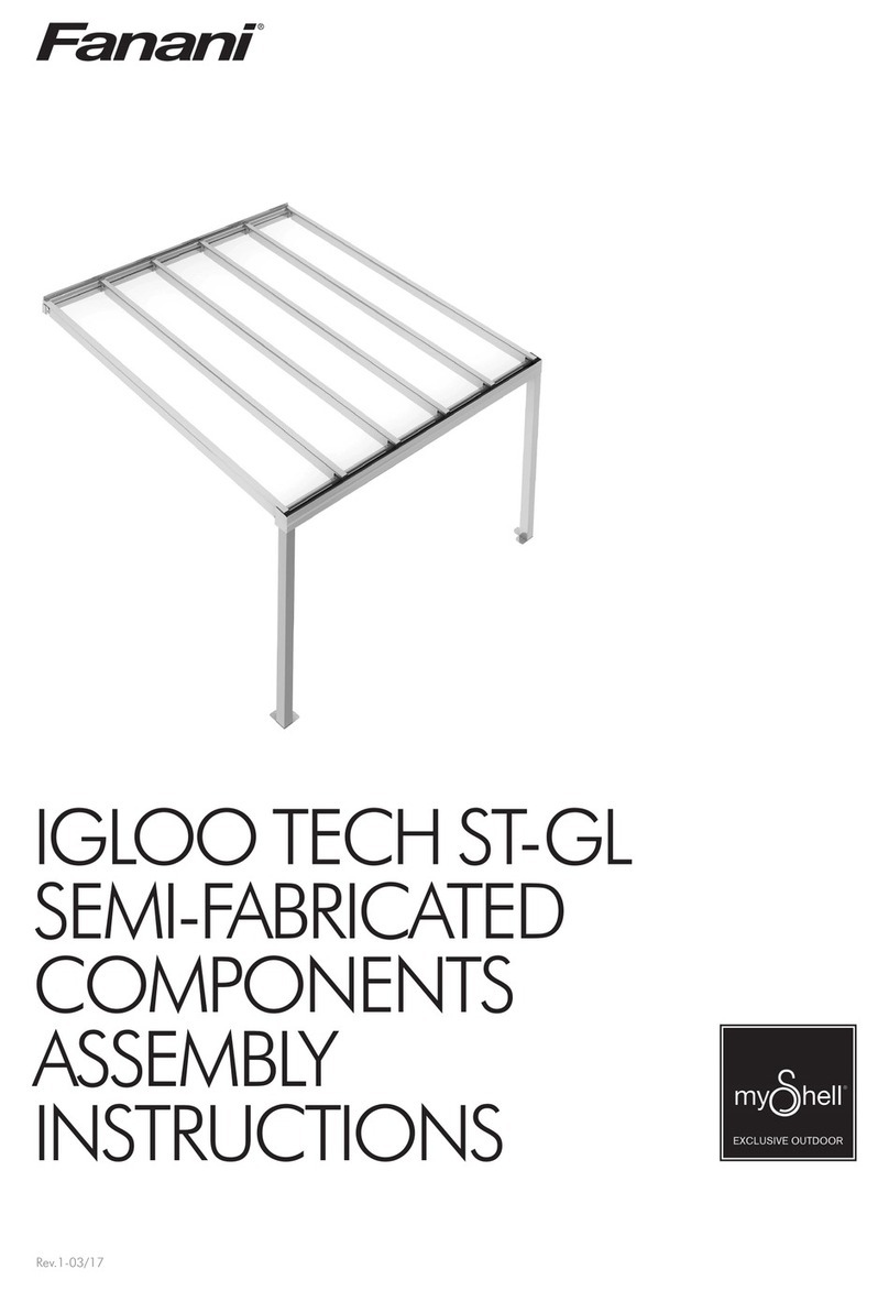 Fanani IGLOO TECHST-GL Assembly instructions