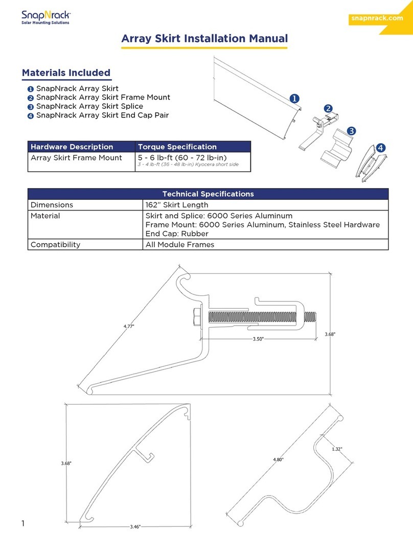SnapNrack Array Skirt installation manual