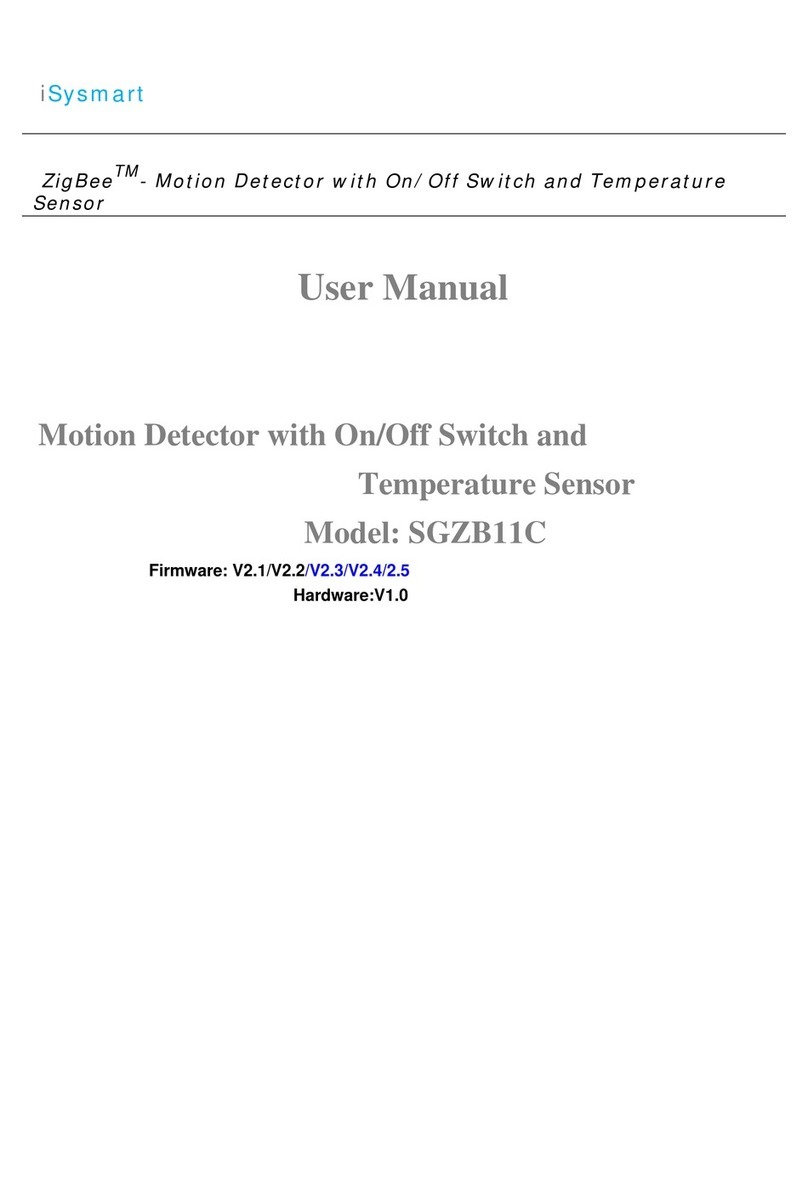 iSysmart SGZB11C user manual