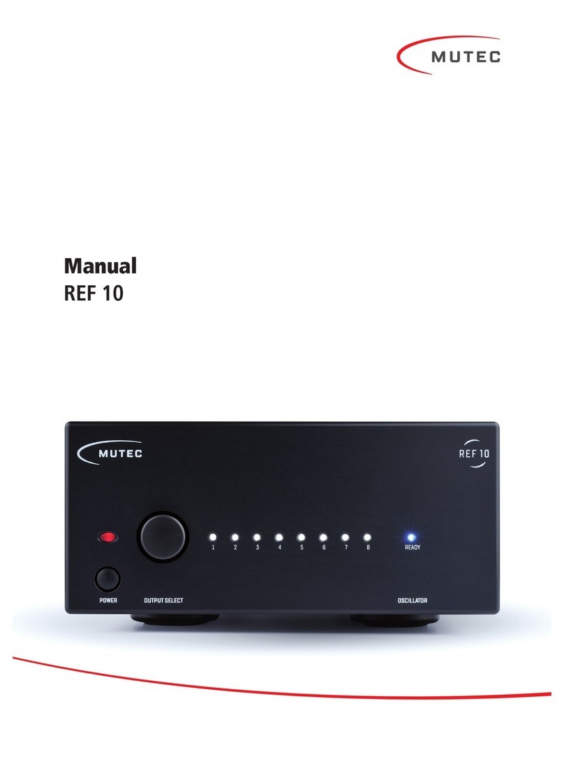 Mutec REF 10 manual