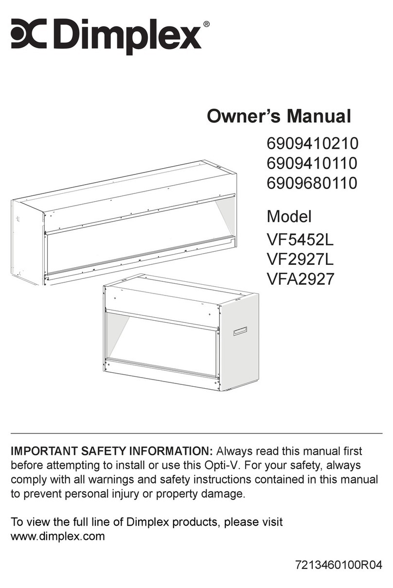Dimplex VF5452L User manual