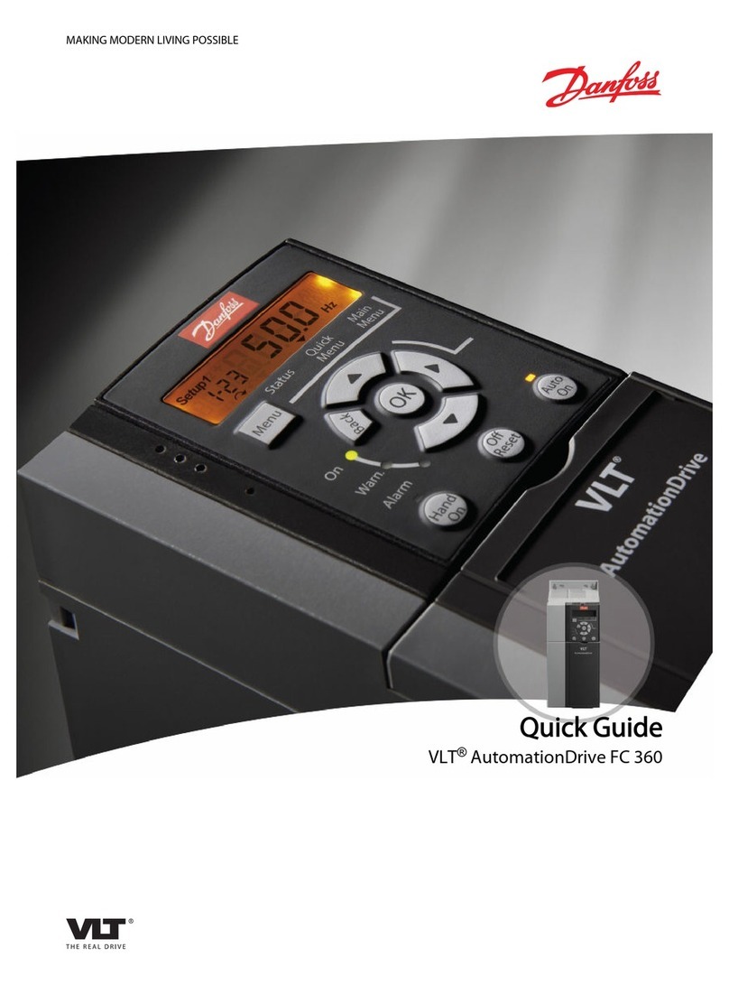 Danfoss VLTAutomationDrive FC 360 quick guide