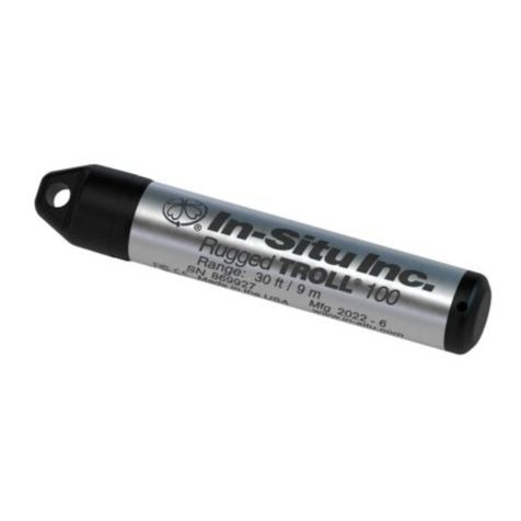 In-situ Rugged TROLL 100 User manual