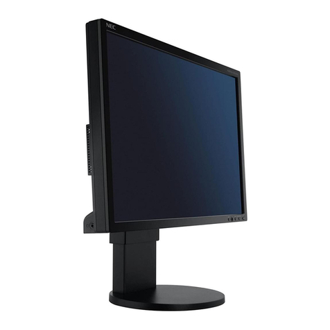 NEC Multi Sync EA221WM User manual