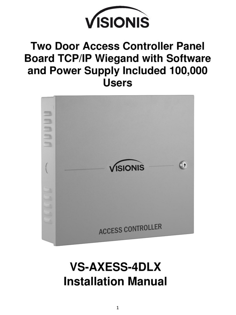 Visionis VS-AXESS-4DLX User manual Visionis VS-AXESS-4DLX User manual
