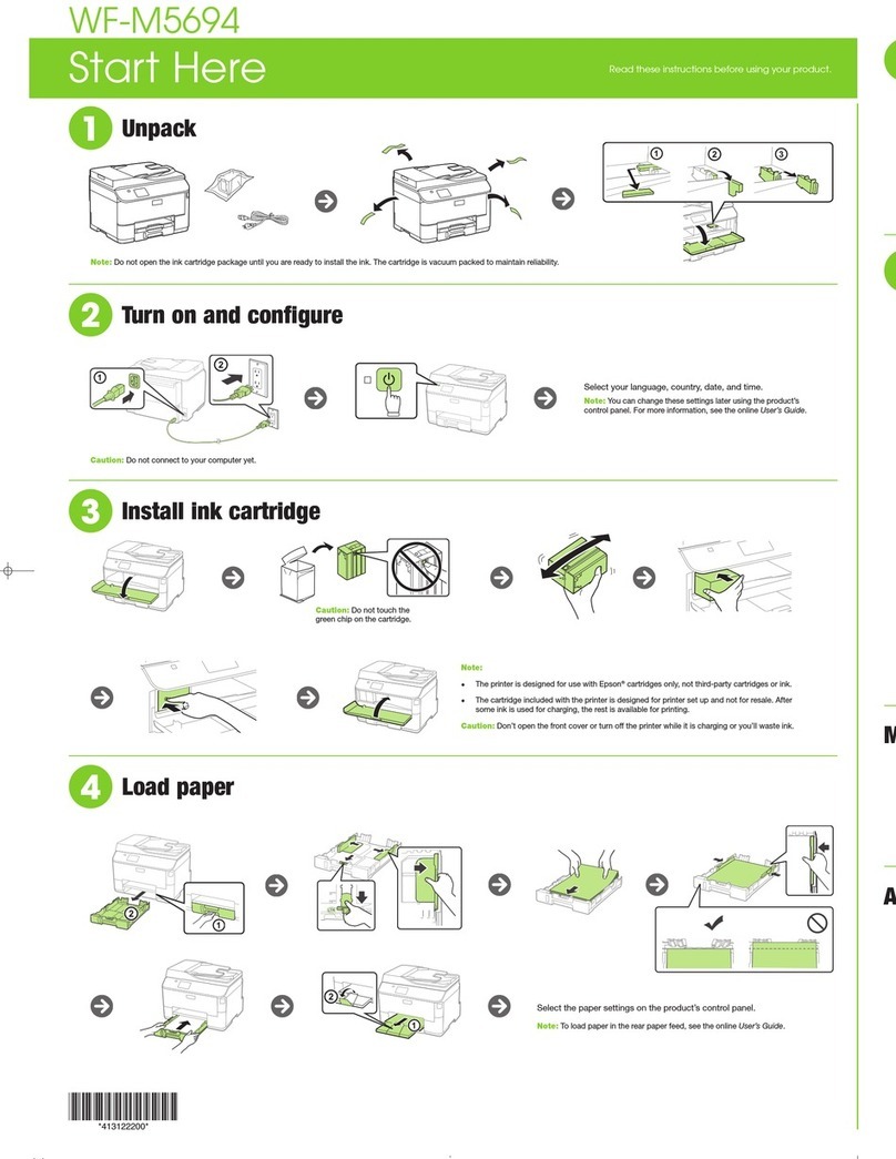 Epson WF-M5694 Instruction Manual