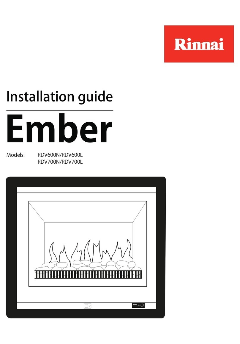 Rinnai RDV600N User manual