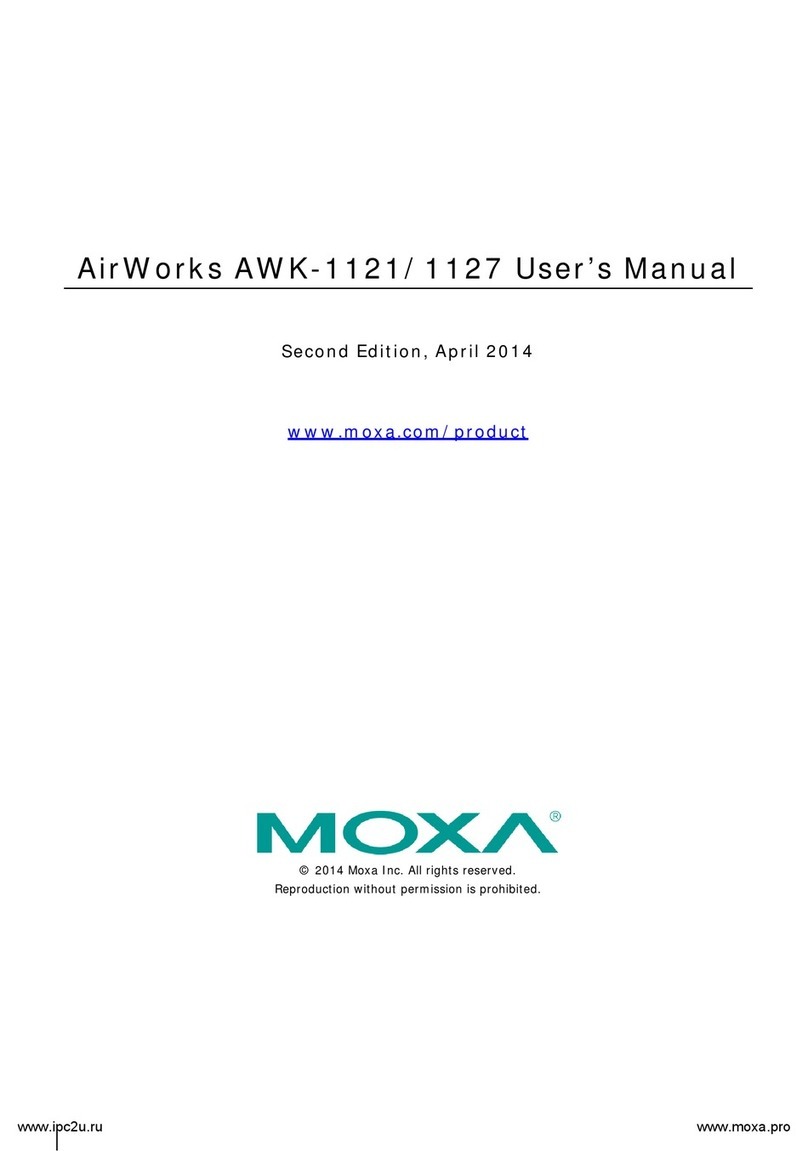 Moxa Technologies AWK-1121 user manual