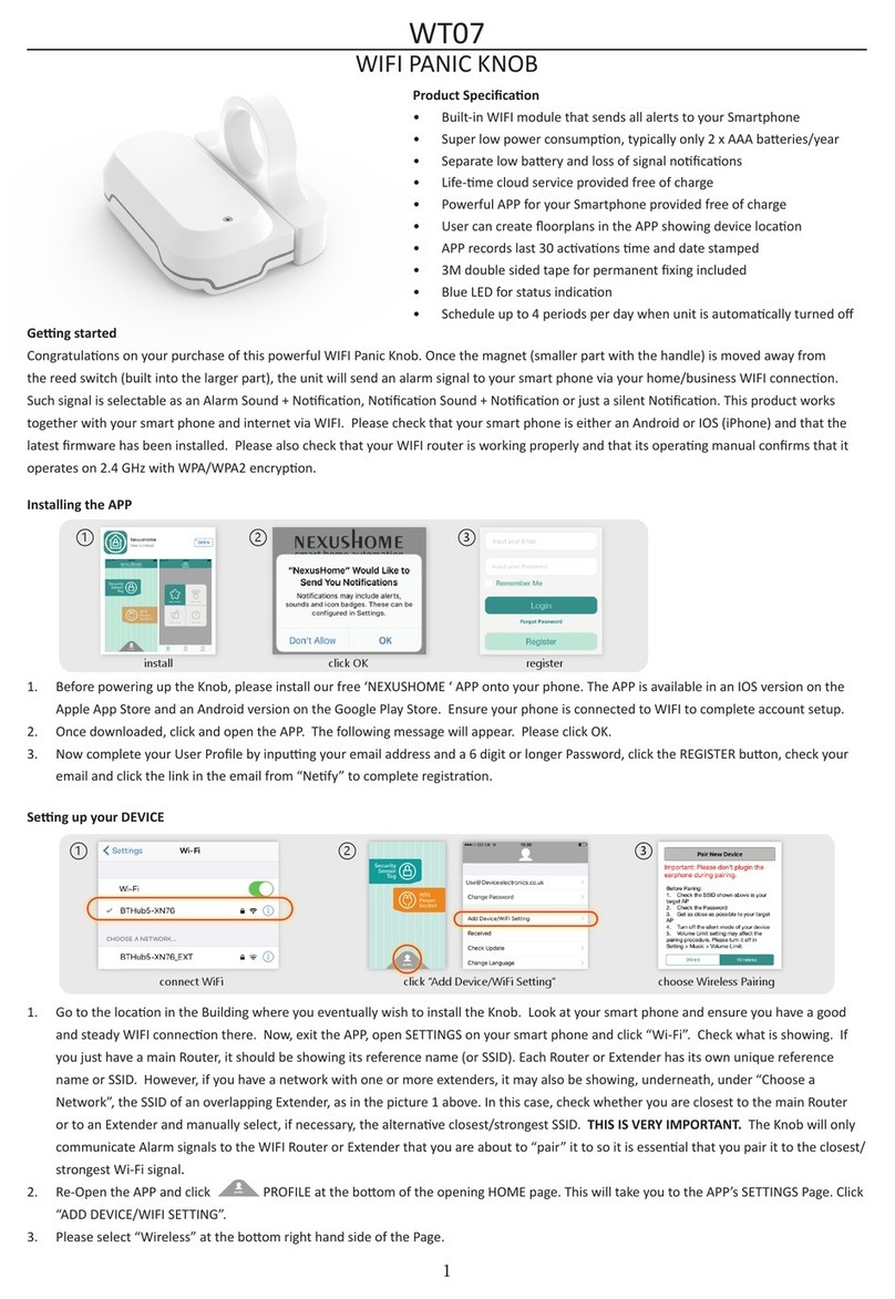 Keystone WT07 user manual