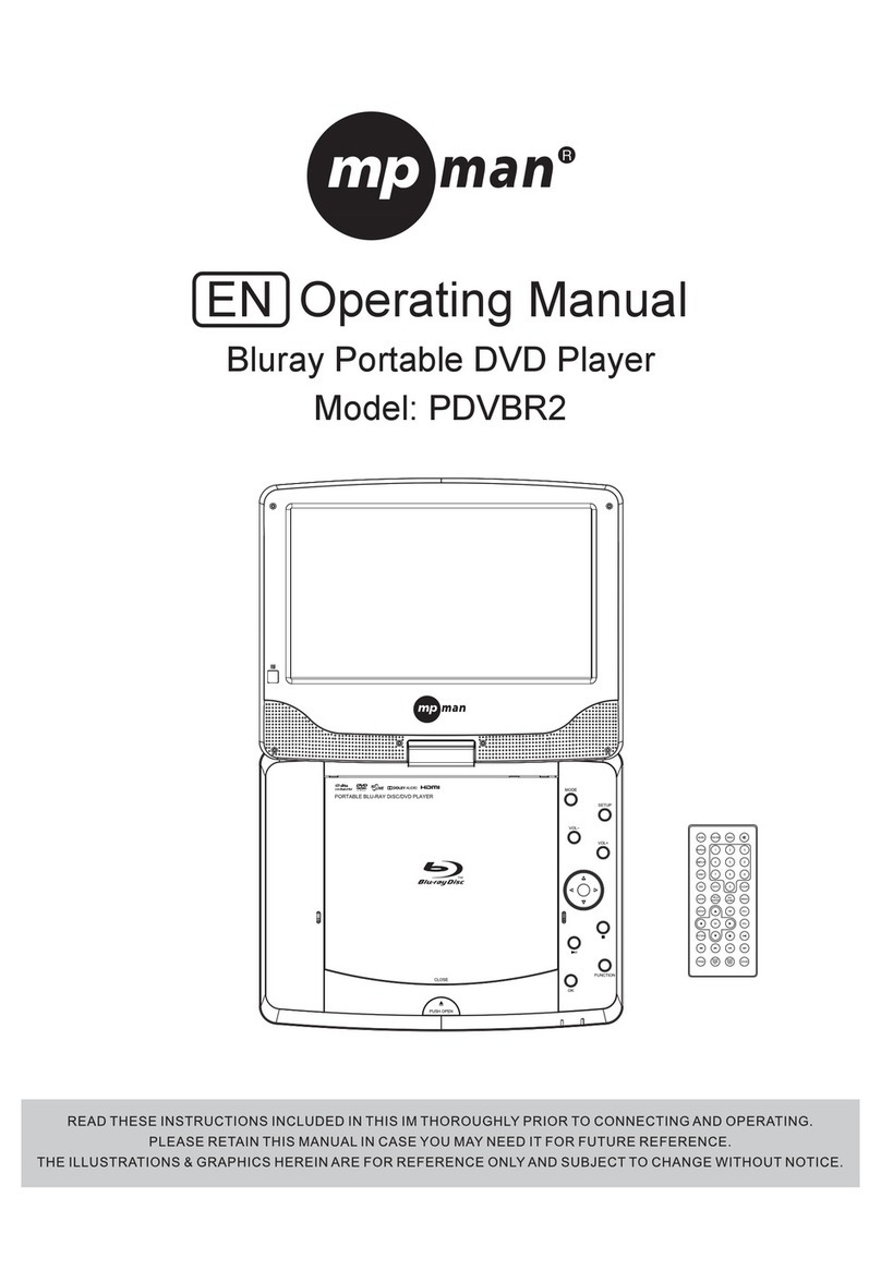 MP-Man PDVBR2 operating manual