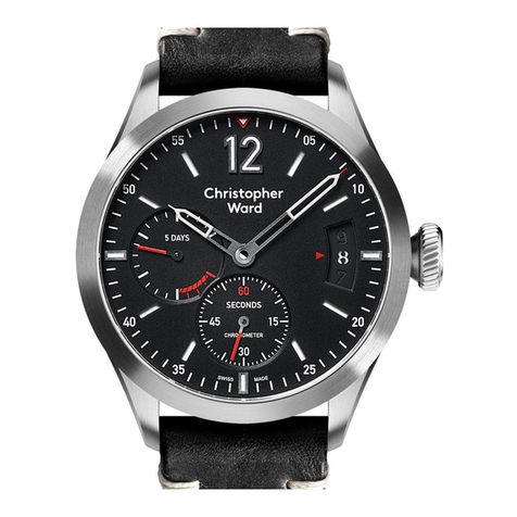 Christopher Ward C8 Power Reserve User guide