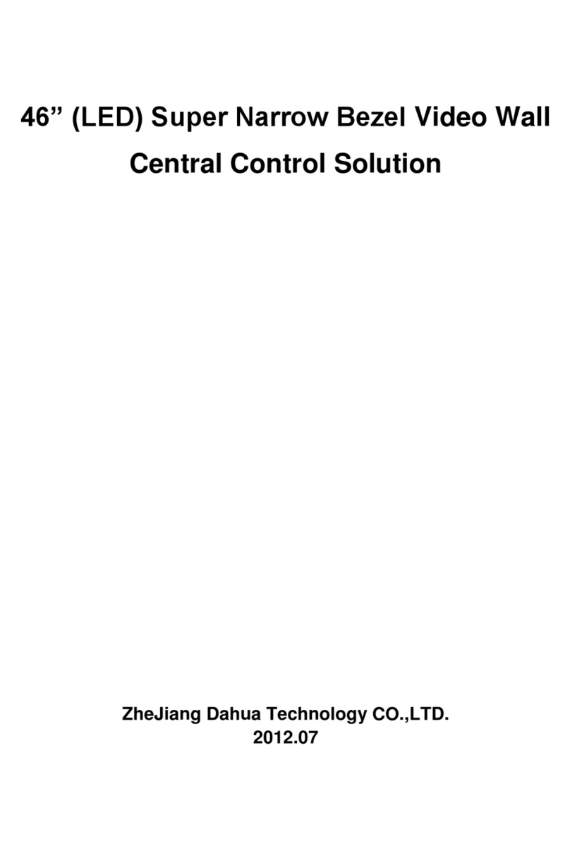 Dahua DHL460UTS-E user manual