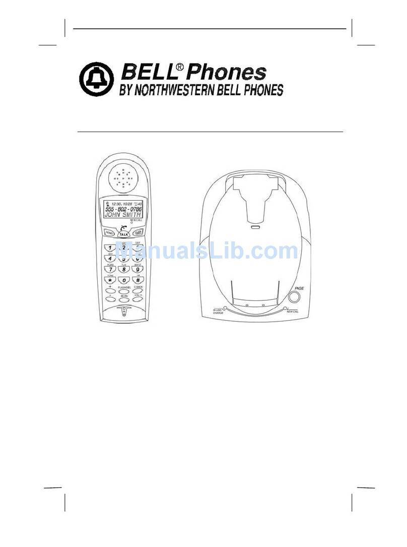 Northwestern Bell Phones Excursion 36247 owner's manual