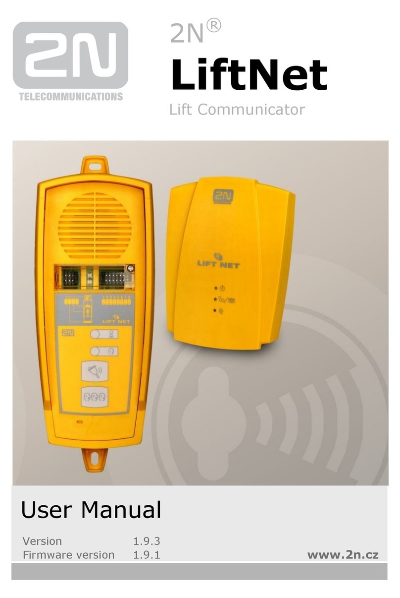 2N LiftNet User manual